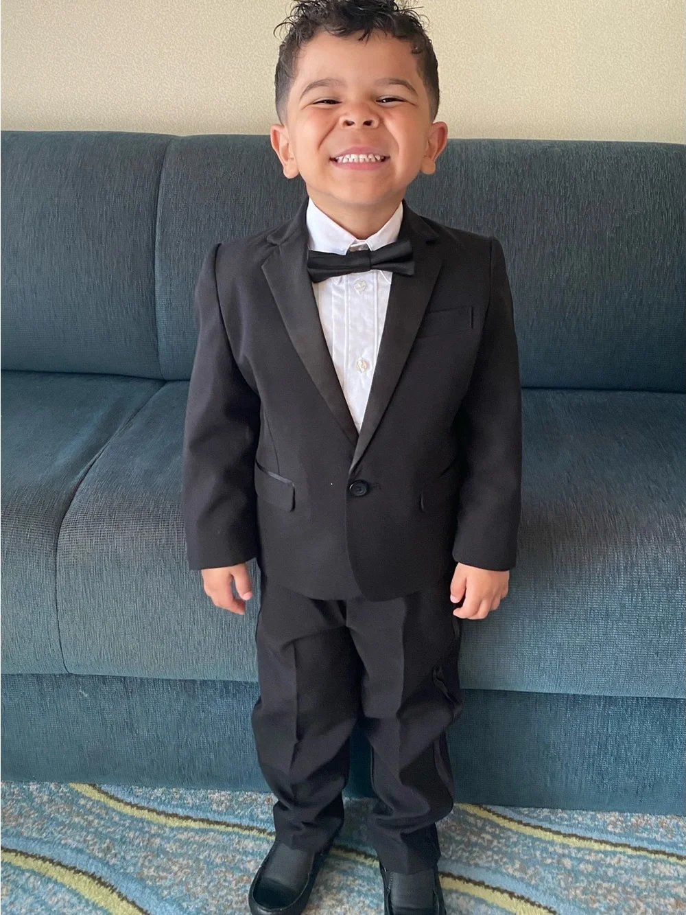 Nautica Black Formal 4 piece Suit